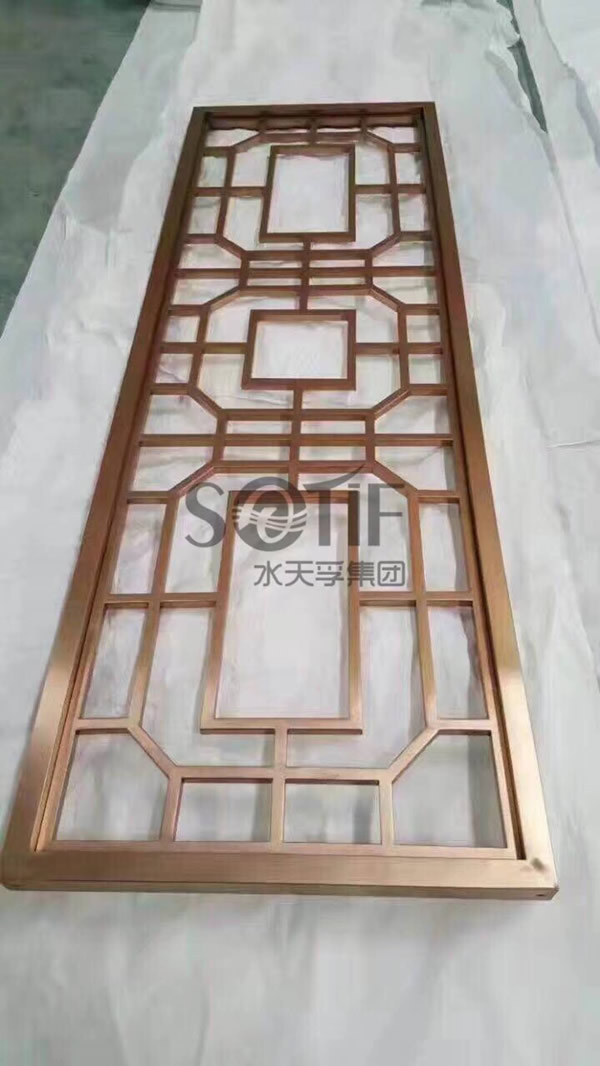 不銹鋼屏風(fēng)用304不銹鋼，是認(rèn)真的！